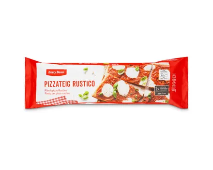 Betty Bossi Pizzateig Rustico ausgewallt eckig 2x 550g