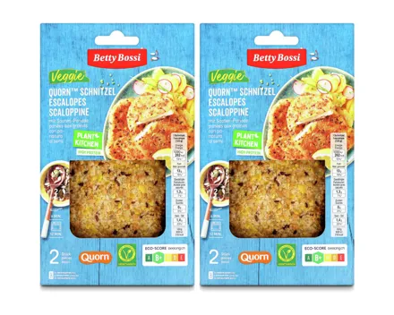 Betty Bossi Plant Kitchen Quorn Saaten Schnitzel 2x 240g