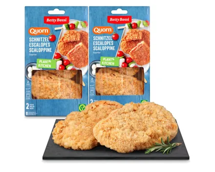 Betty Bossi Quorn vegetarische Alternative zu Schnitzel Tomaten & Mozzarella 2x 250g