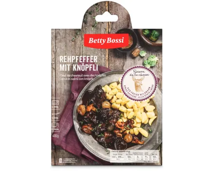 Betty Bossi Rehpfeffer mit Knöpfli