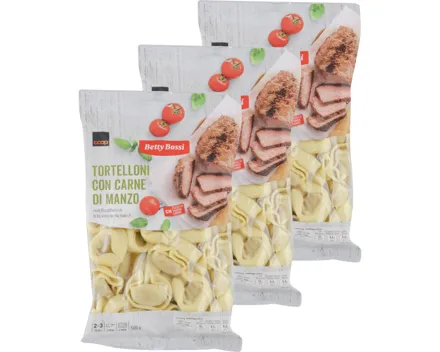Betty Bossi Tortelloni mit Fleischfüllung 3x 500g