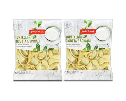 Betty Bossi Tortelloni mit Spinat & Ricotta 2x 250g