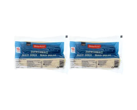 Betty Bossi Zuckermais gekocht 2x 500g
