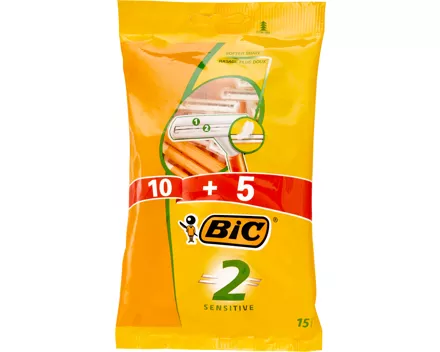 BIC 2-Klingen-Rasierer Sensitive