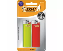 Bic Feuerzeug J26 Maxi 2 Stück