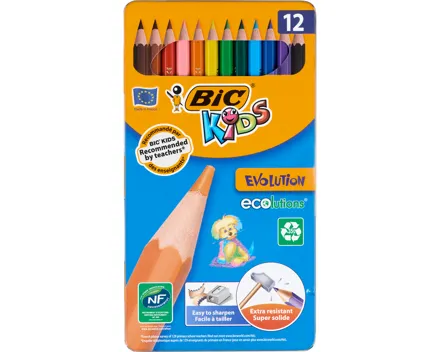 BIC Kids Farbstifte Evolution Ecolution