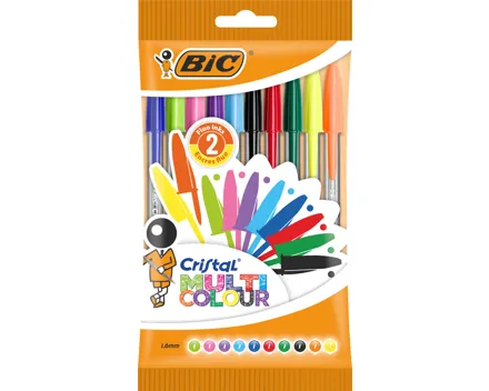 BIC Kugelschreibrer Cristal Multicolor