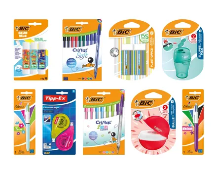 BIC Schreibwaren Sortiment