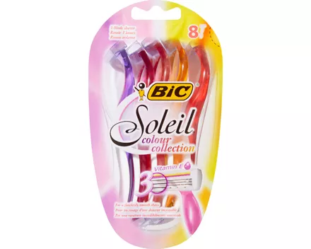 BIC Soleil Colour Collection 3-Klingen-Damenrasierer