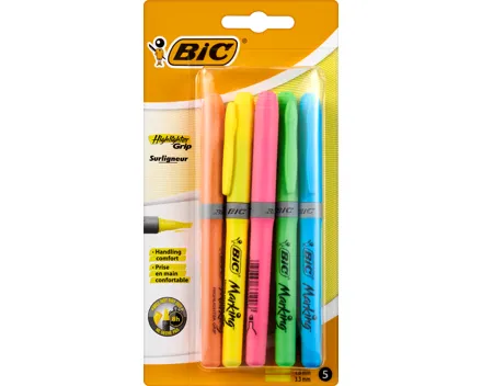 BIC Textmarker Highlighter Grip