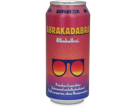 Bierwerk Züri Abrakadabra alkoholfrei 44cl