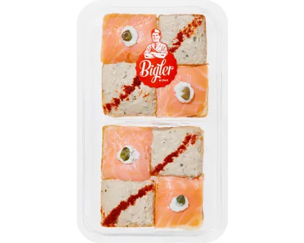 Bigler Canapés Lachs und Thon