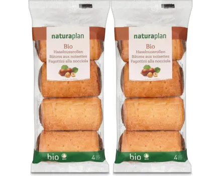 Bio Haselnussrollen 2x4x60g