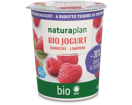 Bio Joghurt Himbeer zuckerreduziert