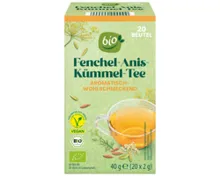 BIO Klassik Kräutertee, Fenchel-Anis-Kreuz-kümmel