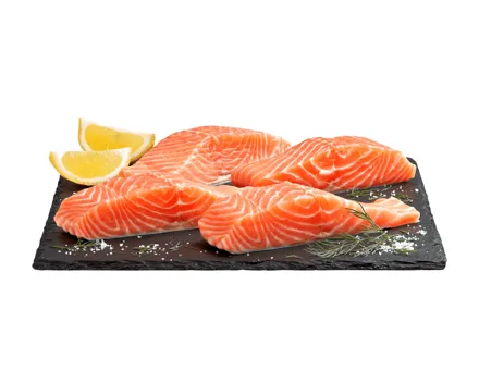 Bio Lachsfilet Portionen