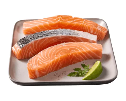 Bio Lachsfilet Portionen