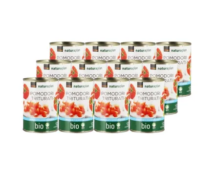 Bio Tomaten gehackt 12x400g