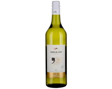 Bio Vully AOC Chasselas Vignes de l'État (2023) – Weisswein, Schweiz (0.75l)