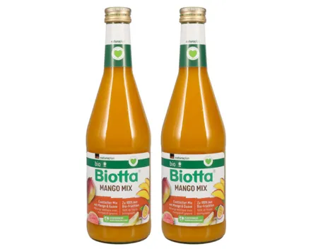 Biotta Naturaplan Bio Saft Mango Mix 2x 50cl