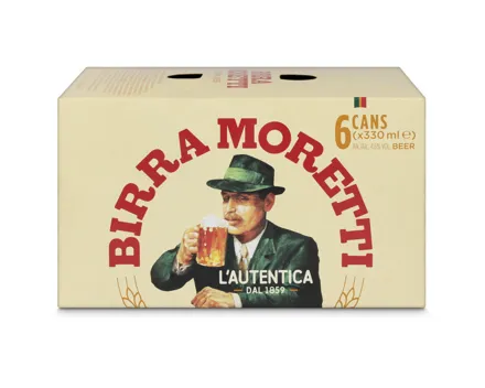 Birra Moretti Dose 6x33cl