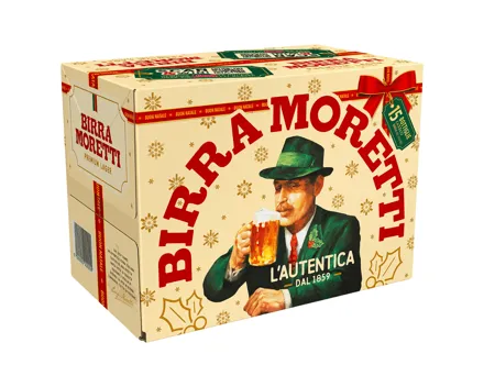 Birra Moretti Weihnachtsedition