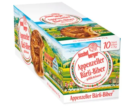 Bischofberger Appenzeller Bärli-Biber 10 x 75 g