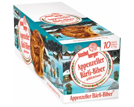 Bischofberger Appenzeller Bärli-Biber 10 x 75 g