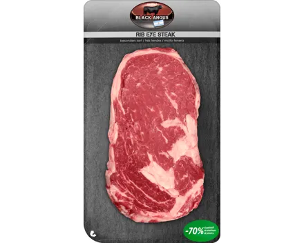 Black Angus Rib Eye Steak