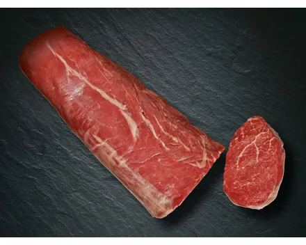 Black Angus Rindsfilet am Stück