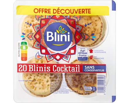Blini Cocktail-Blinis