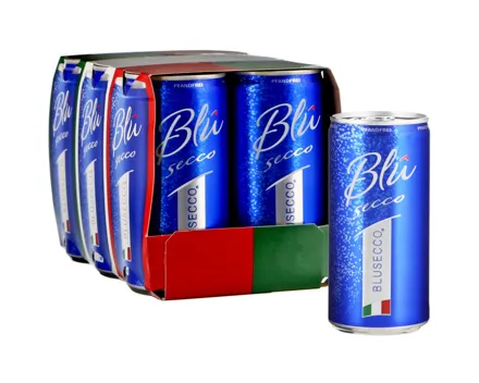 Blu Secco Dose Vino Frizzante 6x20cl – Schaumwein, Italien