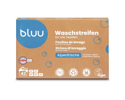 Bluu Waschstreifen Alpenfrische 42 Waschgänge