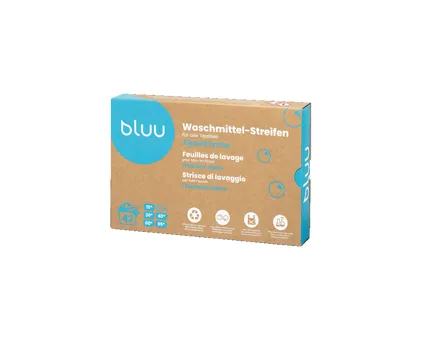 Bluu Waschstreifen Alpenfrische