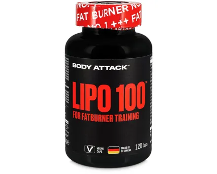 Body Attack Lipo 100 (120 Caps)