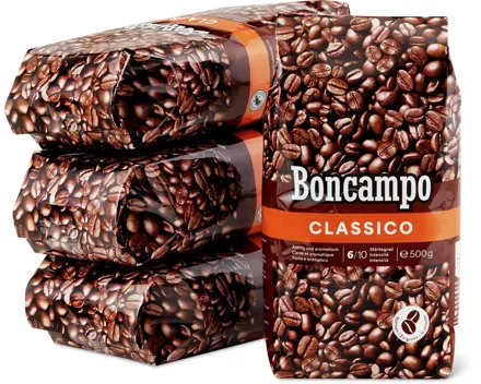 Boncampo Kaffee Classico, 4er-Pack