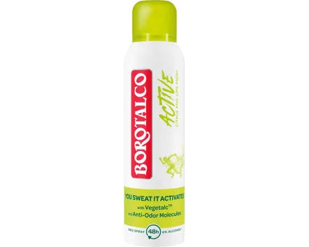 Borotalco Active Deo Spray 2 x 150 ml