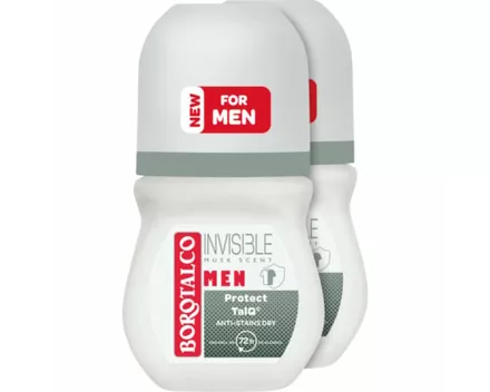 Borotalco Deo Roll-on Absolute Invisible Dry 2 x 50 ml