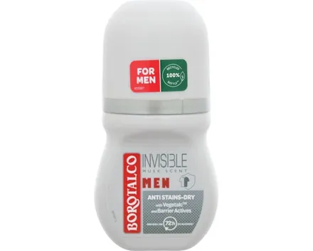 Borotalco Deo Roll-on Absolute Invisible Dry 2 x 50 ml