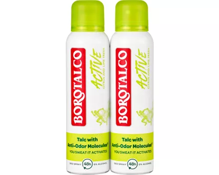 Borotalco Deo Spray Active