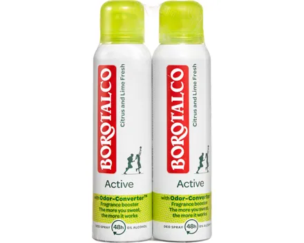 Borotalco Deo Spray Active