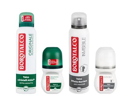 Borotalco Deo Spray/Deo Roll-on