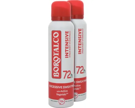 Borotalco Intensive Deo Spray 2 x 150 ml