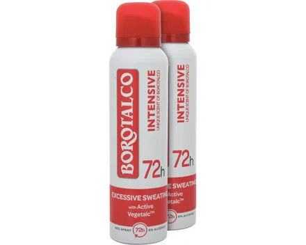 Borotalco Intensive Deo Spray 2 x 150 ml
