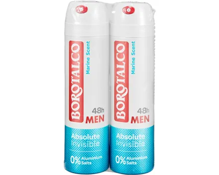 Borotalco Men Deo Spray Absolute Invisible