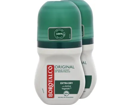 Borotalco Original Deo Roll On 2 x 50 ml