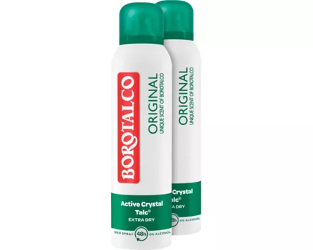 Borotalco Original Deo Spray 2 x 150 ml