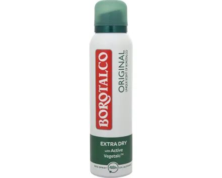 Borotalco Original Deo Spray 2 x 150 ml