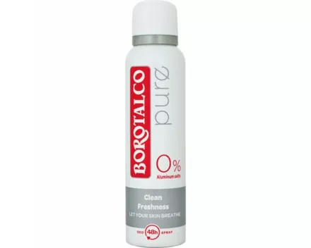 Borotalco Pure Clean Freshness Deo Spray 2 x 150 ml