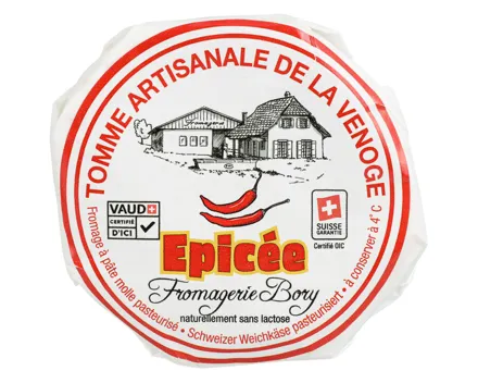 Bory Tomme de la Venoge épicée
